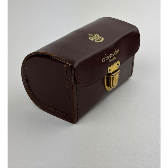 Vintage Rare Early Abu Ambassadeur No. 5000 Fishing Reel Sweden & Leather Case E - Picture 13 of 15